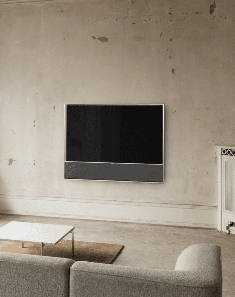 Contour sort BeoVision contour sort på vægbeslag