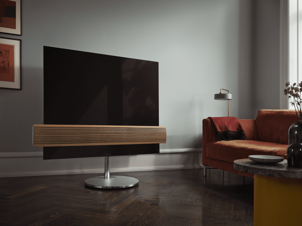Nexus Herning BeoVision Eclipse et ægte OLED-TV i stuen